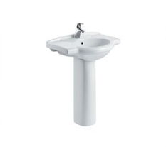 維可陶立柱盆 時尚衛浴空間的精致之選